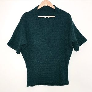 Anthro / Moth - V-Neck Wool Blend Sweater